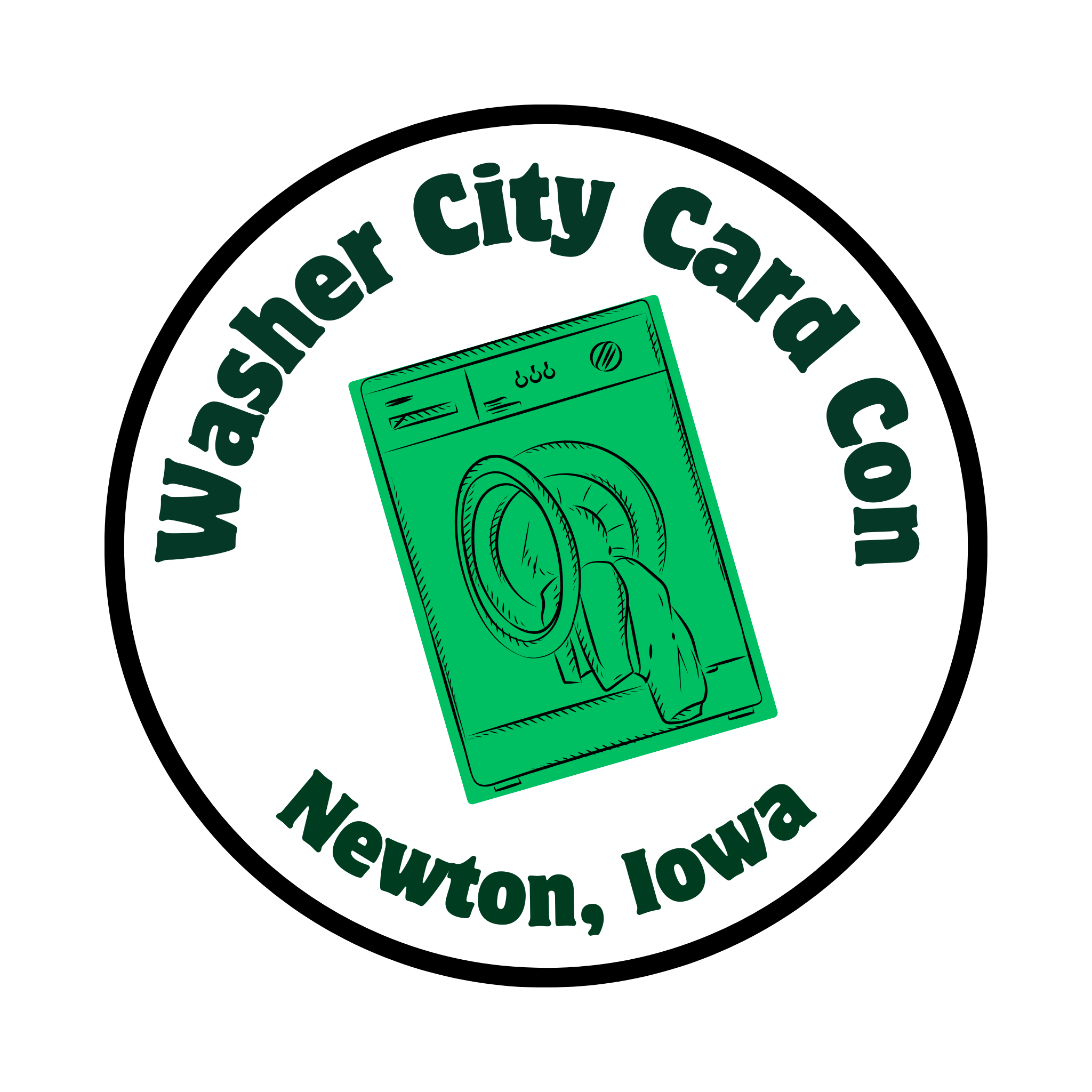 Washer City Card Convention Vendor Registration Spring 2026 - logo